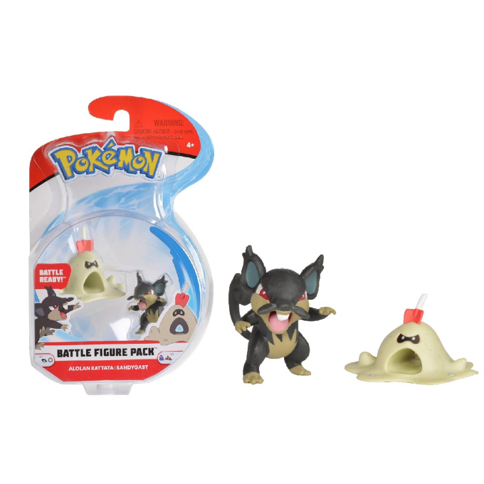 Pokémon – Figurka Alolan Rattata/Sandygast