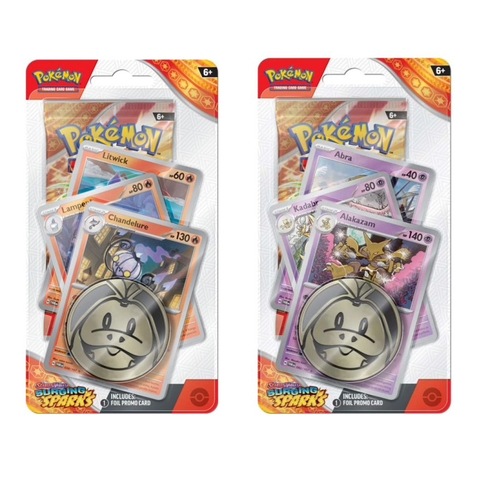 Pokémon TCG: SV08 Surging Sparks – Premium Checklane Blister