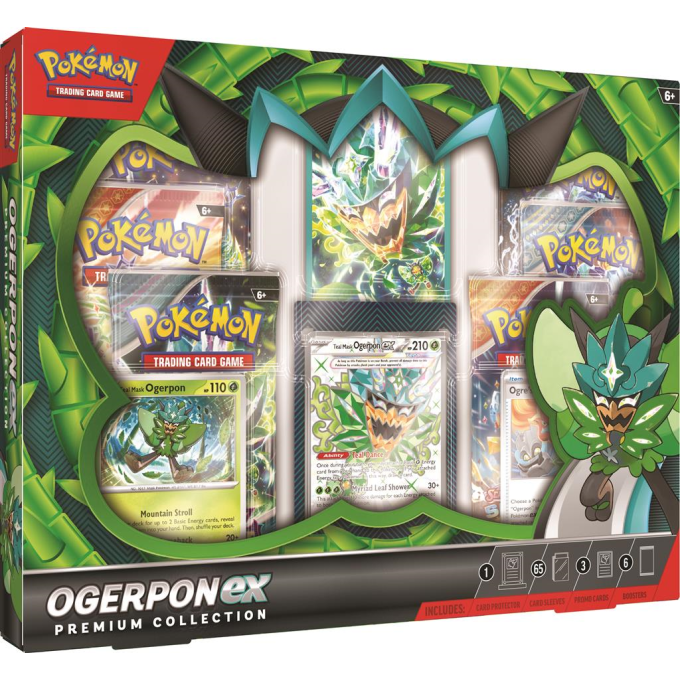 Pokémon TCG: Ogerpon Ex Premium Collection