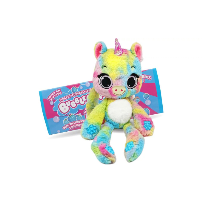 Voňavé Pop It zvířátko 34 cm Jednorožec