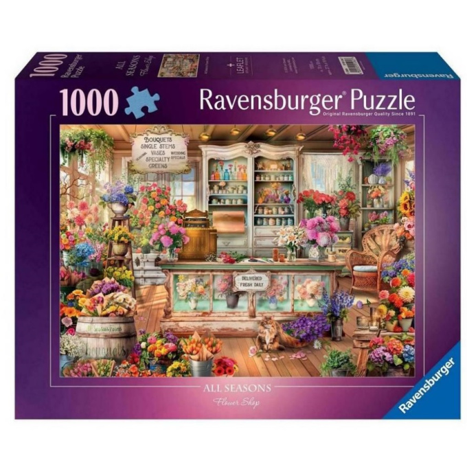 Puzzle 1000 – Květinářství