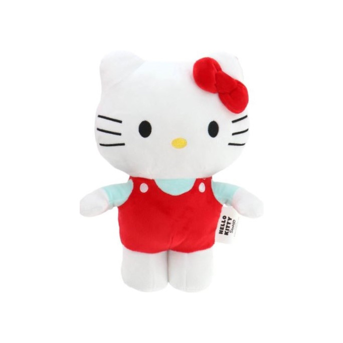 Hello Kitty - Plyšová postavička 28 cm Červená