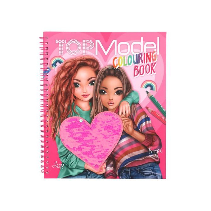 Top Model – Skicák omalovánky