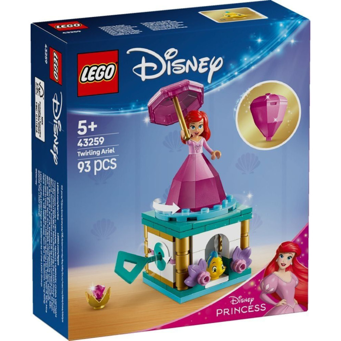 43259 Lego Disney – Točící se Ariel