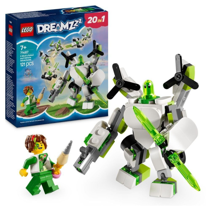 71487 Lego Dreamzzz – Z-Flekova dobrodružství s roboty a vozidly
