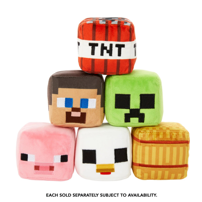 Minecraft – Plyšové kostky