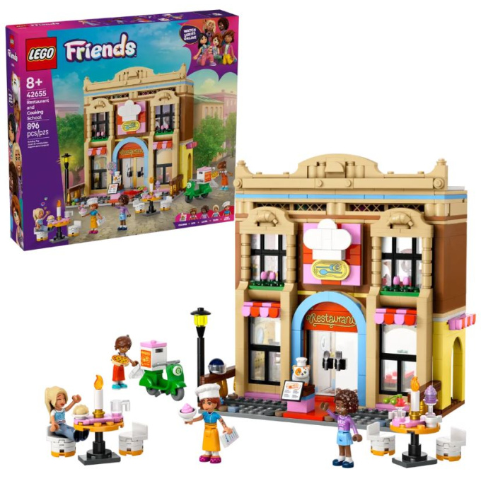42655 Lego Friends – Restaurace a škola vaření