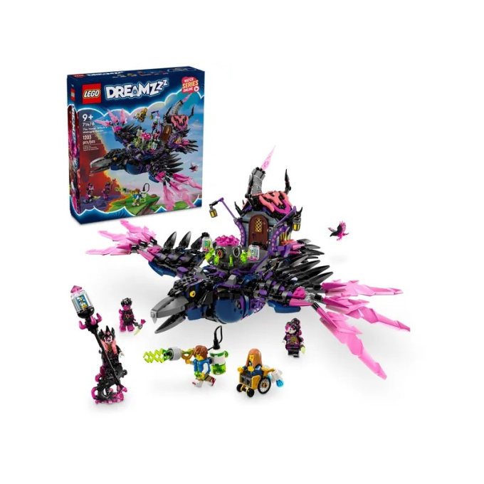 71478 Lego Dreamzzz – Nikdyčarodějnice a její Půlnoční krkavec
