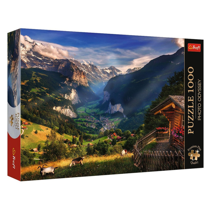 Puzzle 1000 – Švýcarsko