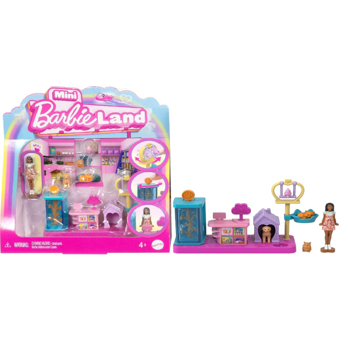 Mini BarbieLand – Mini panenka s příslušenstvím JCR30