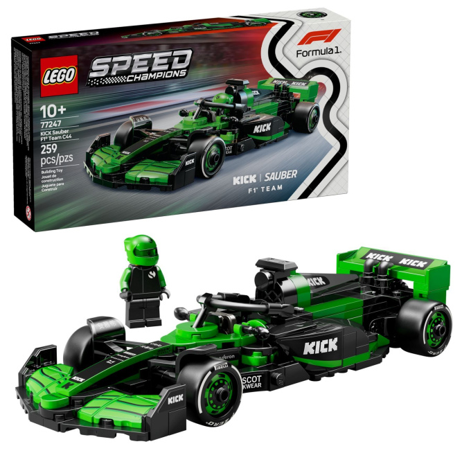 77247 Lego Speed Champions – Závodní auto KICK Sauber F1® Team C44