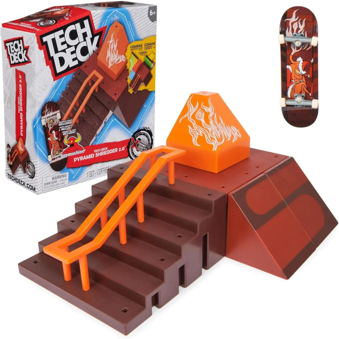 Tech Deck – Rampa Pyramid Shredder 2.0