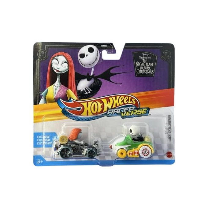 Hot Wheels – Racer Verse Sally & Jack Skellington