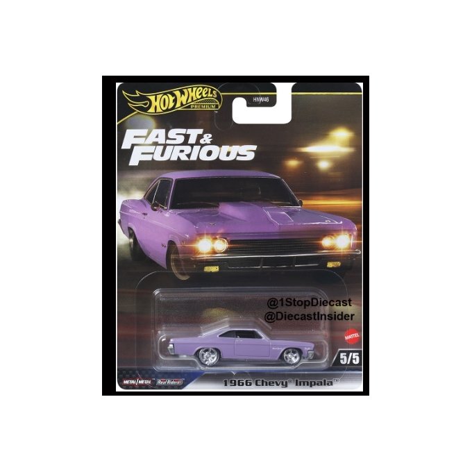 Hot Wheels – Fast & Furious auto 1966 Chevy