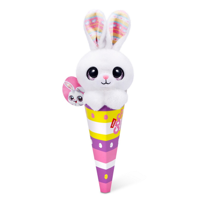 Coco Surprise - Plyšové zvířátko 15 cm Bílý Zajíc