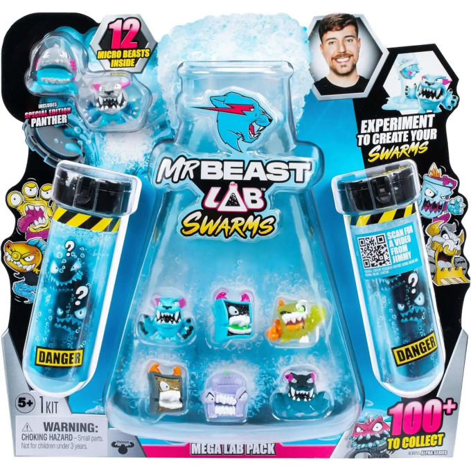 Mr. Beast Lab Swarms – Laboratoř