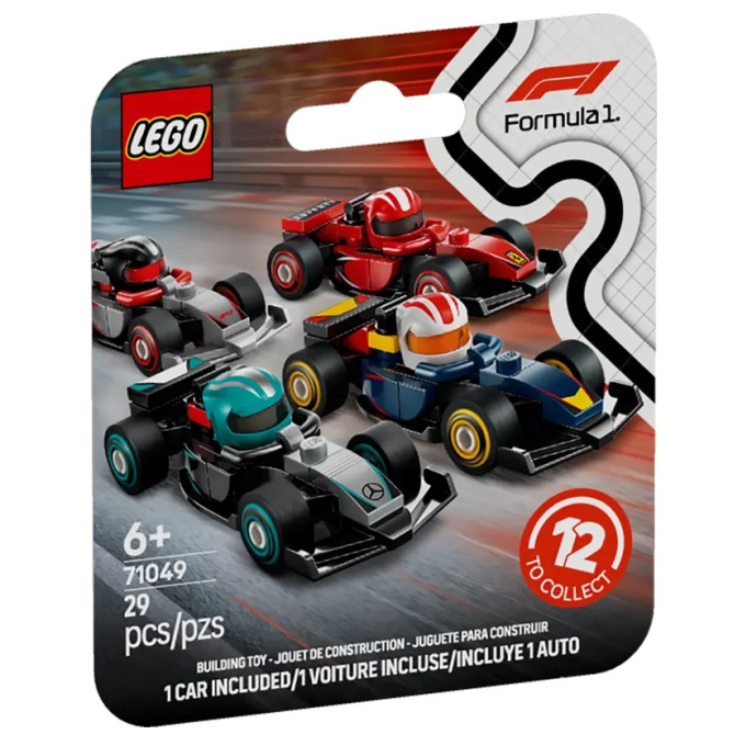 71049 Lego - Sběratelská závodní auta F1®