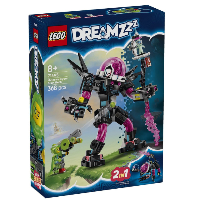 71495 Lego Dreamzzz - Mateo vs. Kybermozkový robot