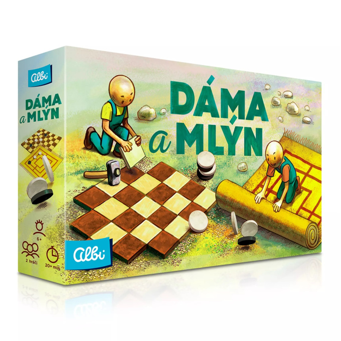 Hra - Dáma a mlýn