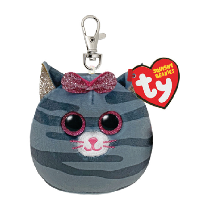 TY Squishy Beanies – Přívěsek kočka 8,5 cm