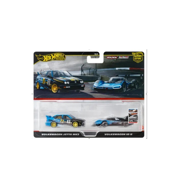 Hot Wheels - Premium auto Volkswagen Jetta MK3 & Volkswaggen ID R