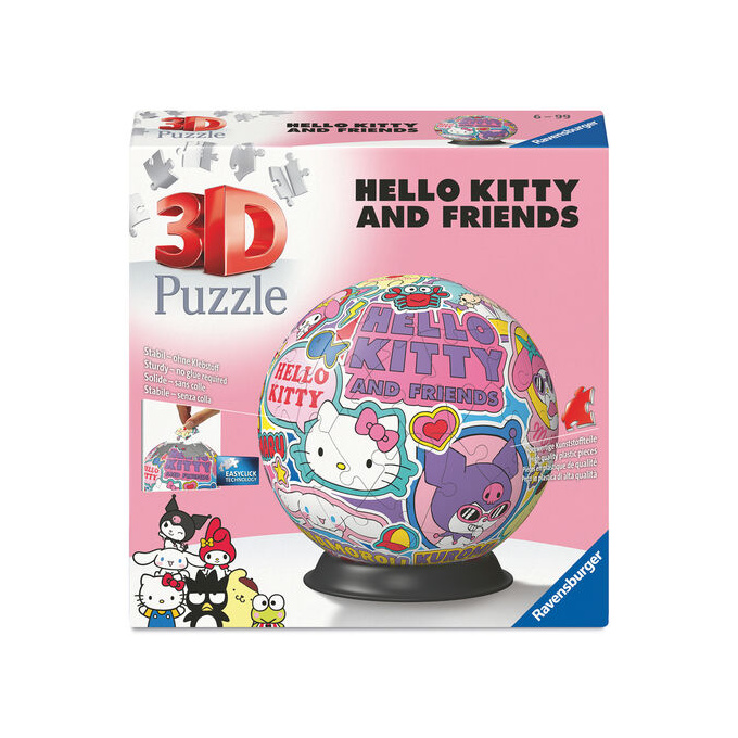 3D Puzzle - Hello Kitty