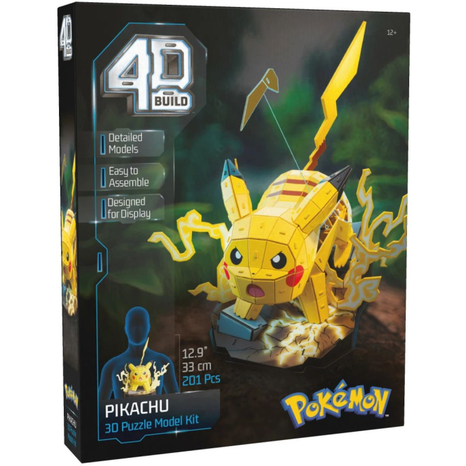 Stavebnice 4D Pokémon – Pikachu