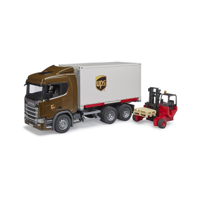 Bruder – Logistický vůz UPS Scania
