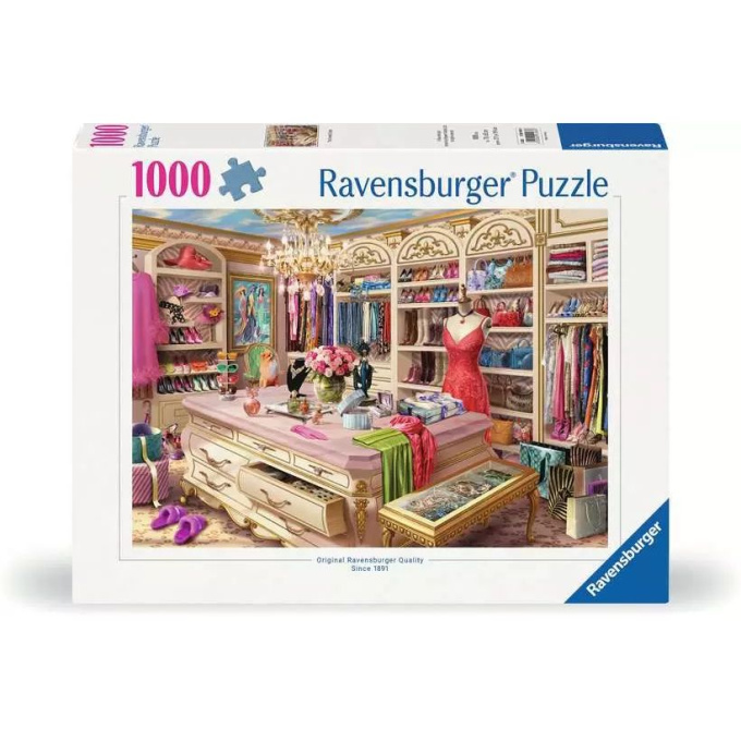 Puzzle 1000 – Vytoužený šatník