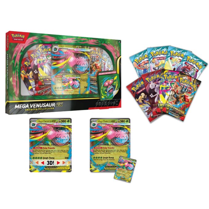 Pokémon TCG: Mega Venusaur ex Premium Collection