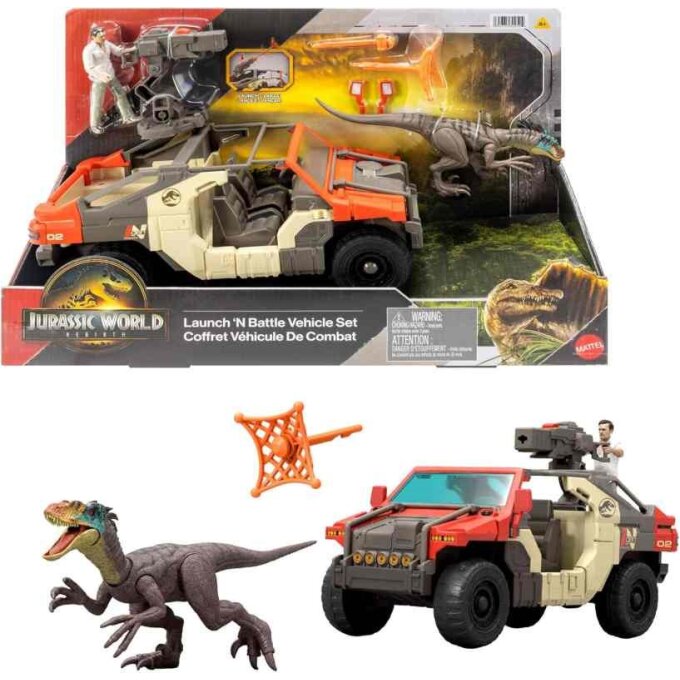 Jurassic World – Auto s dinosaurem