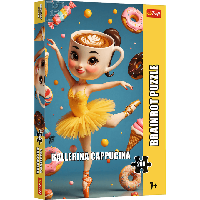 Puzzle 200 - BrainRot: Ballerina Cappucina