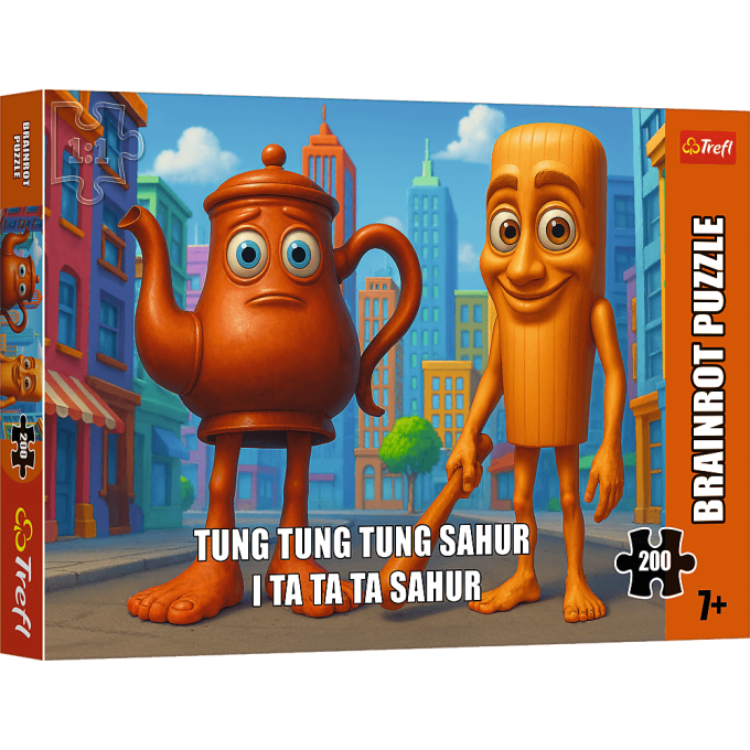 Puzzle 200 - BrainRot: Tung Tung Sahur I Ta Ta Ta Sahur