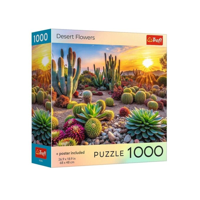 Puzzle 1000 – Pouštní květiny