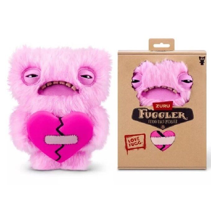 Love Fuggler – Plyšová příšerka Růžový