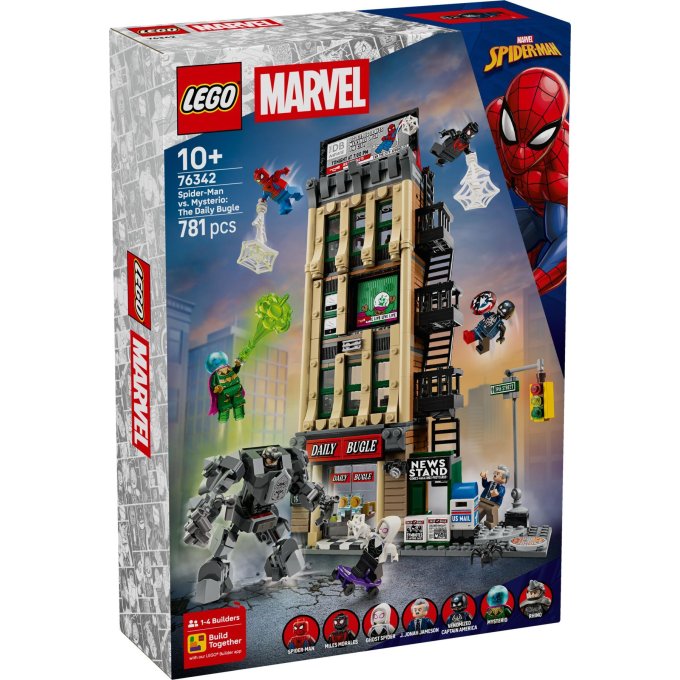 76342 Lego Marvel – Spider-Man vs. Mysterio: Daily Bugle