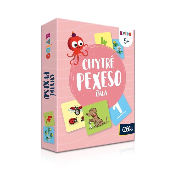 Kvído – Chytré pexeso Chytré Pexeso Čísla