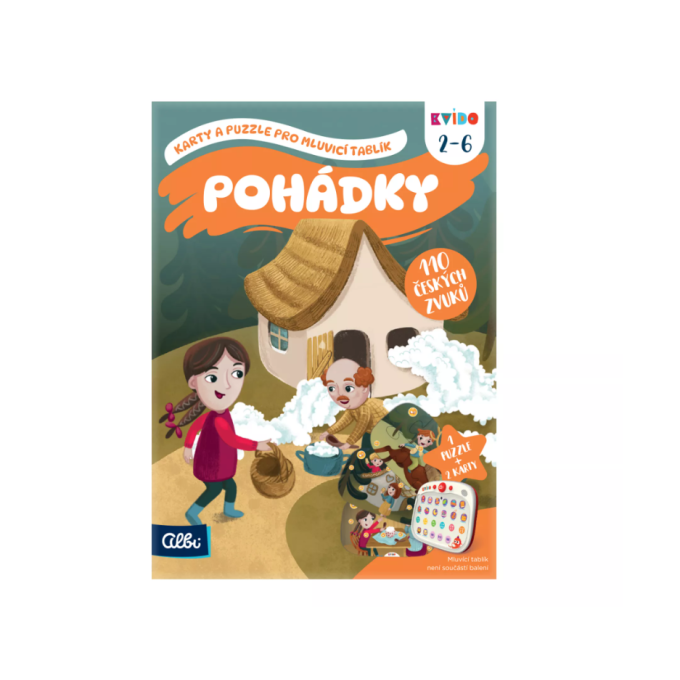 Kvído - Karty a puzzle pro mluvicí tablík Pohádky
