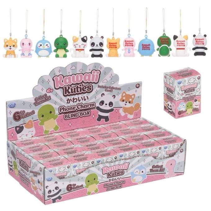 Kawaii Kuties – Přívěsek na mobil