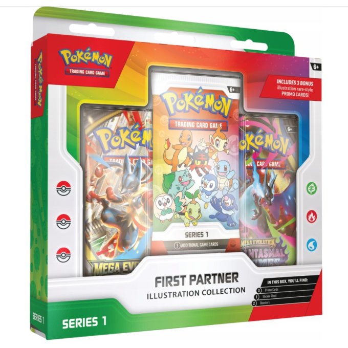 Pokémon TCG: First Partner – Ilustrovaná kolekce