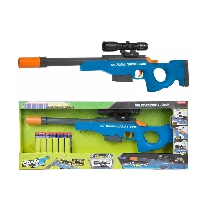 Foam StikeX - Pistole Pulse Raider L-500