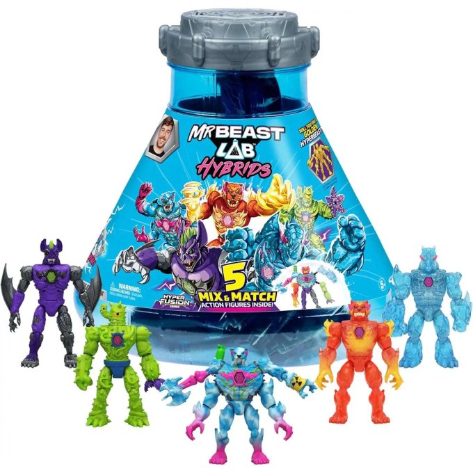 Mr. Beast Lab Hybrids - Akční figurky