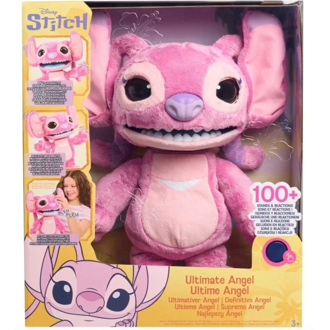 Stitch – Interaktivní plyšová Anděla 43 cm