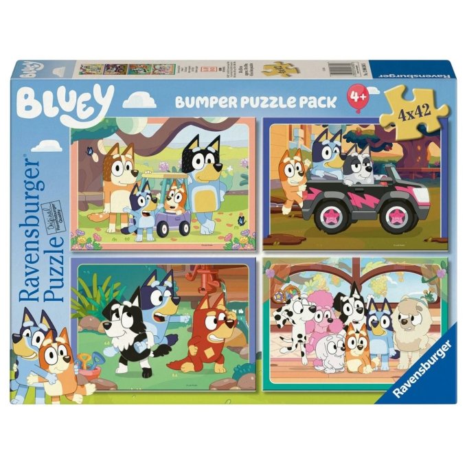 Puzzle 4x42 - Bluey