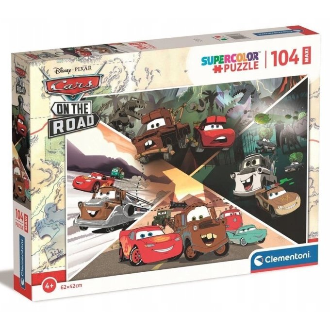 Puzzle 104 Maxi - Cars