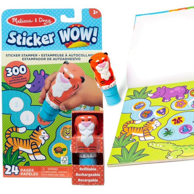 Melissa & Doug - Nálepky s dávkovačem