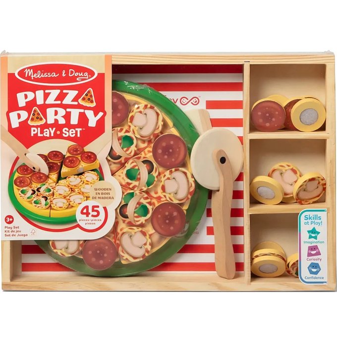 Melissa & Doug - Pizza párty souprava