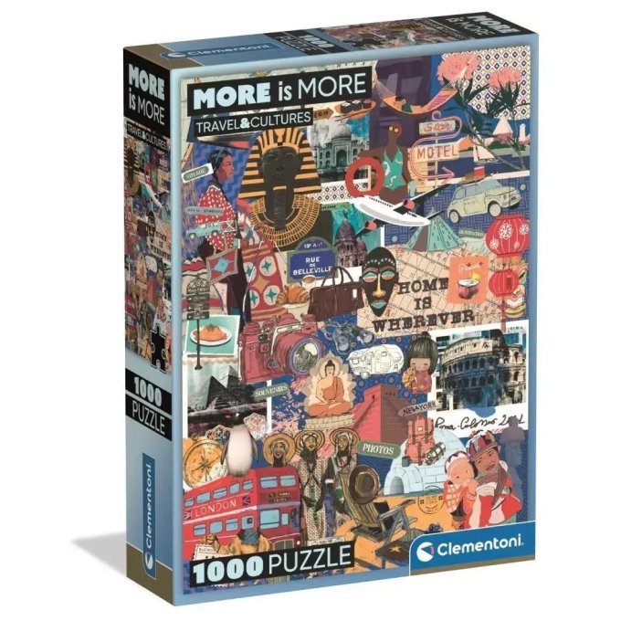 Puzzle 1000 - Cestování a kultura
