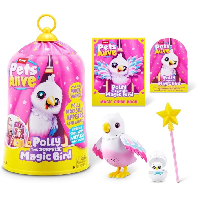 Pets Alive – Interaktivní ptáček Polly