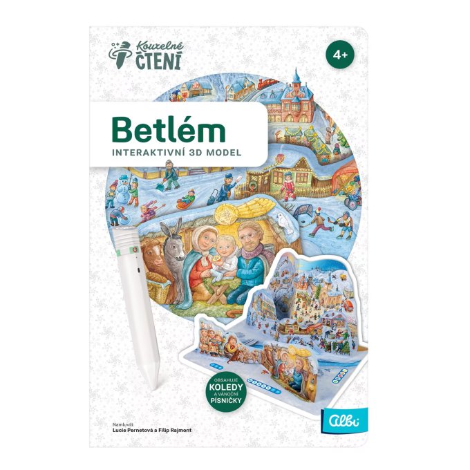 Kouzelné čtení – Betlém: Interaktivní 3D model